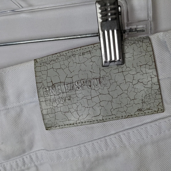 One Teaspoon High Rise Bandit Shorts Cut Off Raw Hem Button Up Fly Distressed 27 - Picture 13 of 13